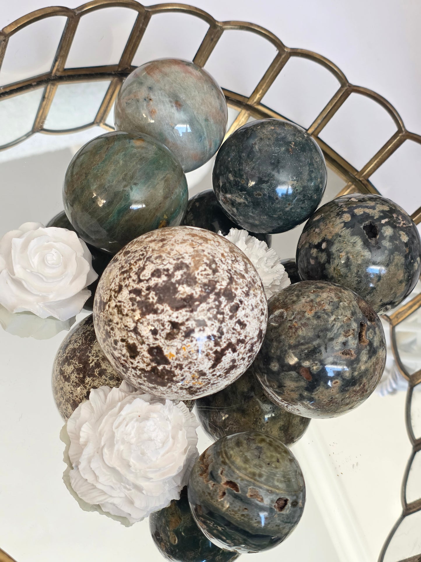 Ocean Jasper Sphere 1 lbs