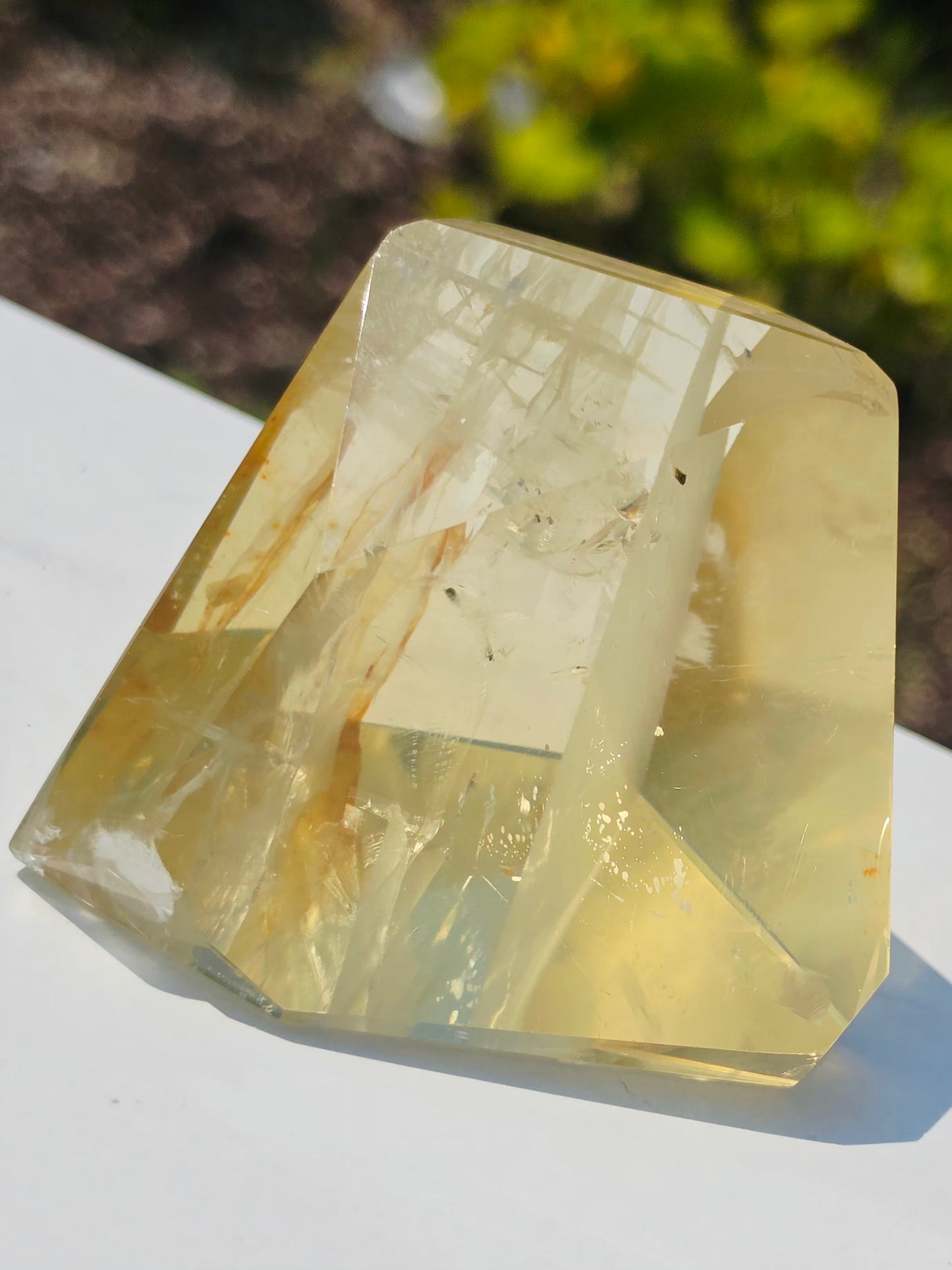 Citrine Free Form Polish 230 grams Crystal Mineral