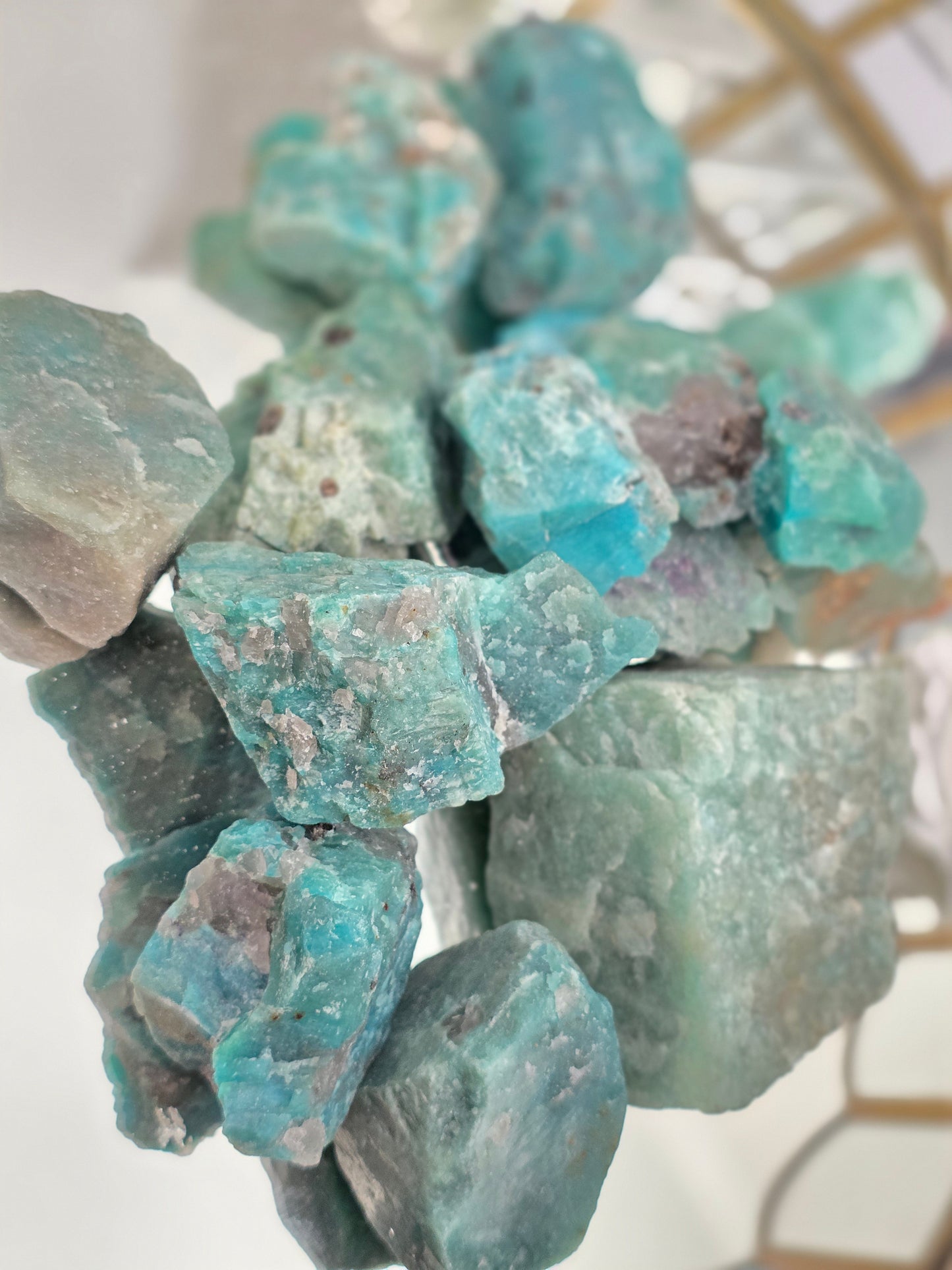 Raw Amazonite 1 lbs