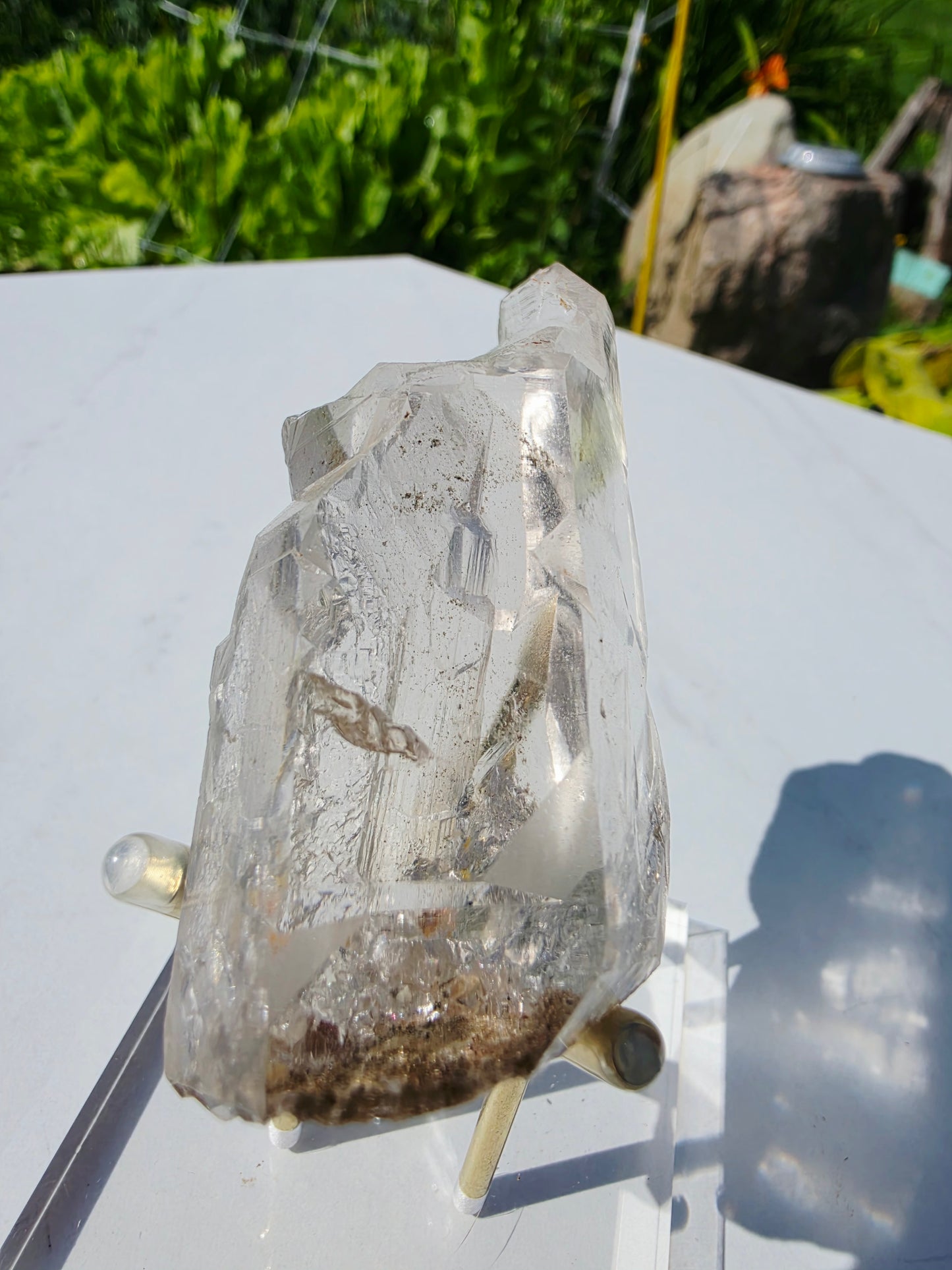 Himalayan Quartz Specimen with Stand Rare Mineral