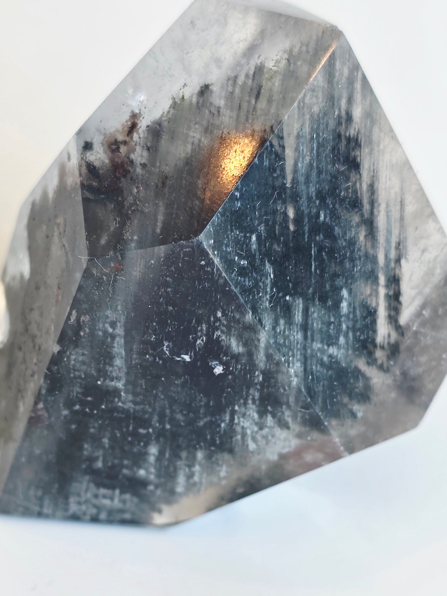 Garden Quartz Crystal Free-form Palm Size Clear