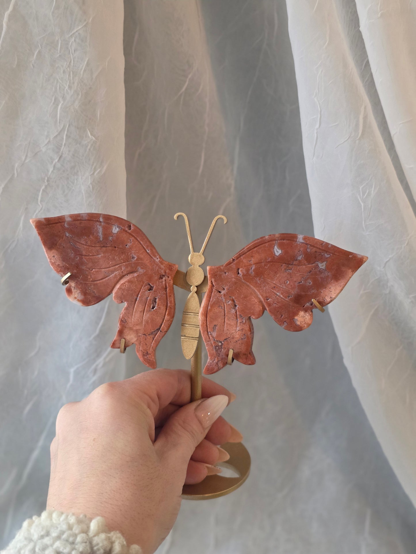 Butterfly Wings 10 Set including Stand - Mix Material Randomly Selected Bulk Wholesale