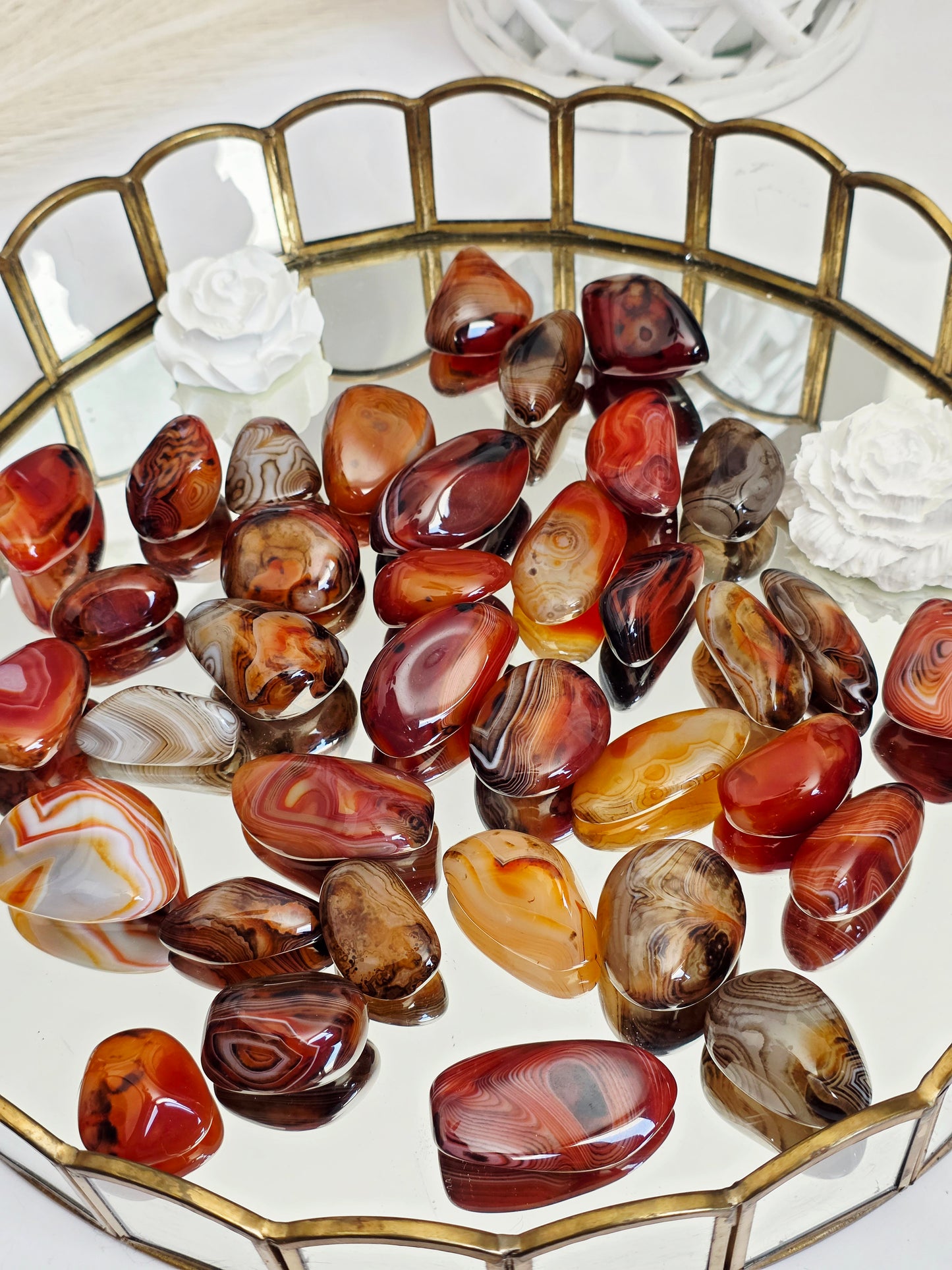 Sardonyx Tumble Stones 1 lbs
