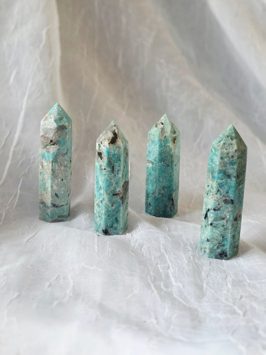 Amazonite Crystal Tower Bundle of 4