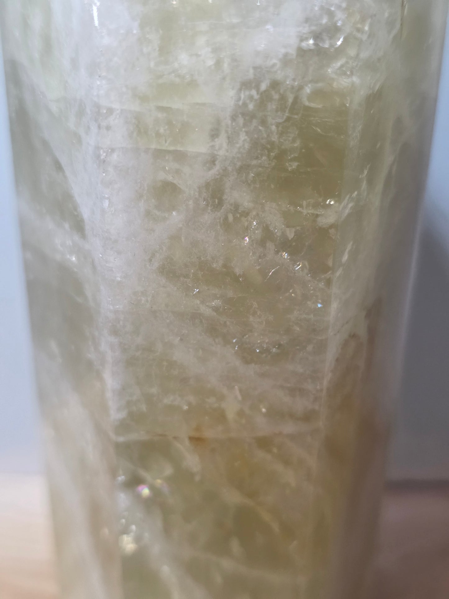 Citrine Tower 2.1lbs - Rambo Inclusions- Quartz Crystal
