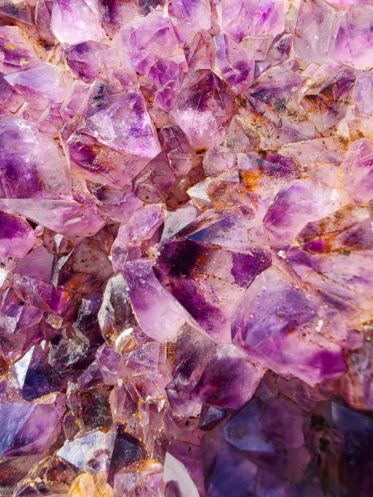 8.82 lbs Amethyst Slab Crystal Mineral With Stand Collectors Minerals 26×19cm