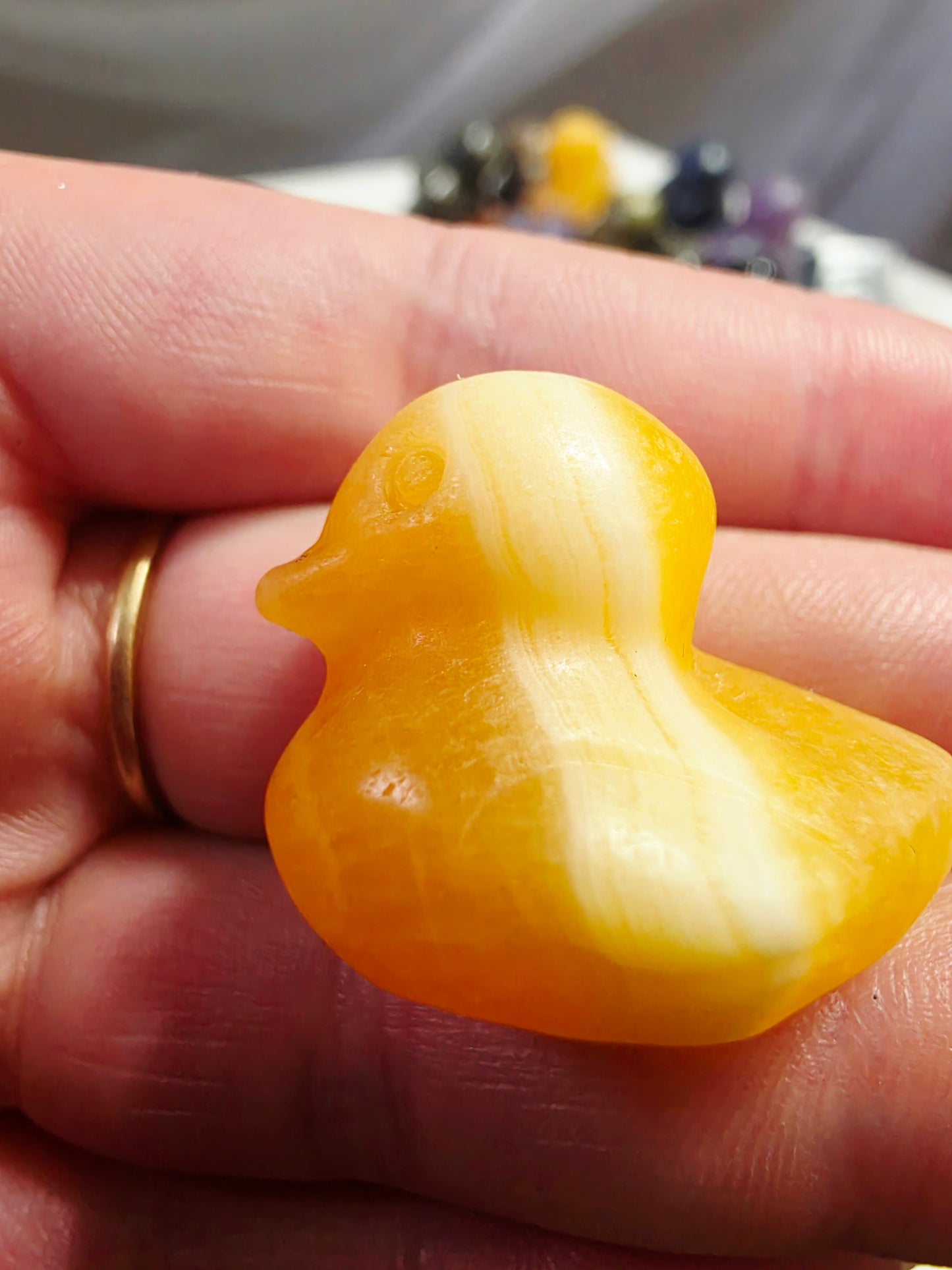 Hand-Made from Thaïlande Duck Small Carving 11 pieces Mix