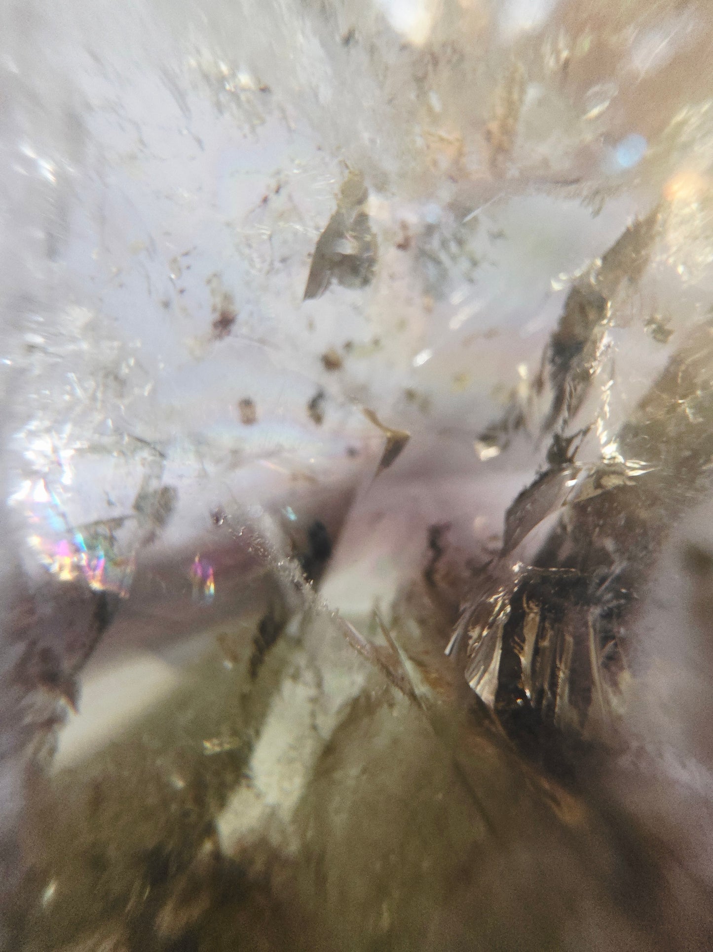 Raw Uncut Base Large Smokey Citrine Crystal Point Wood base included