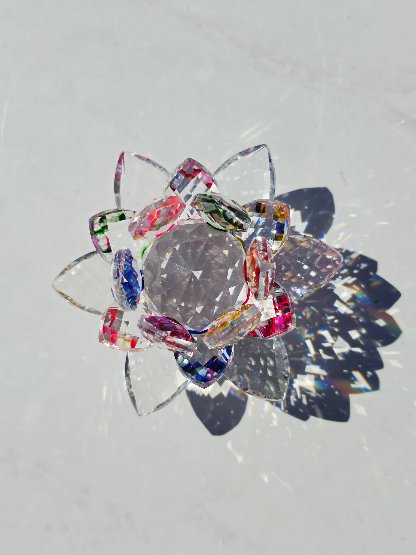 Crystal Lotus Sphere Holder