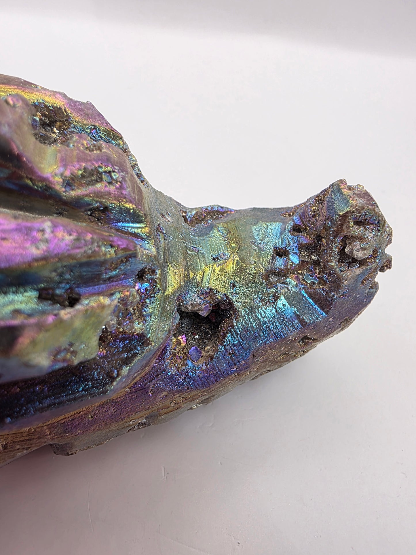 Aura Sphalerite Dragon Head carving