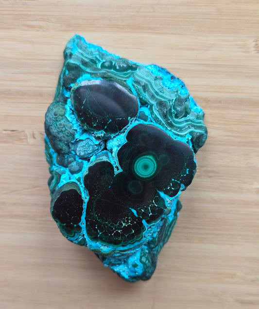 Collectable Raw Malachide Specimen High Grade